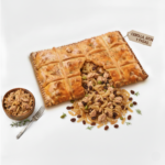 Empanada cebolla, atún y pasas