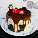 Tarta chocolate y turrón