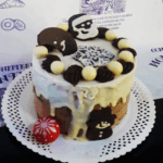 Tarta trufa con chocolate