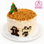 Tarta turrón blando