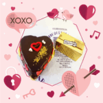 Tarta San Valentín Chocolate + Bombones