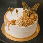Tarta Especial Día de la Madre –  Decoracion Mariposas Doradas